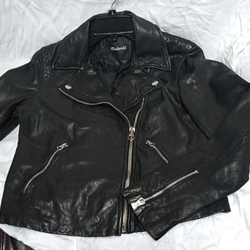 Madewell leather jacket NWOT